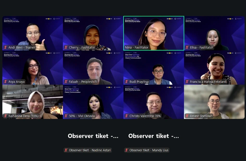 Tiket.com — Stop Over Explaining: Structuring Ideas for Clearer Communication