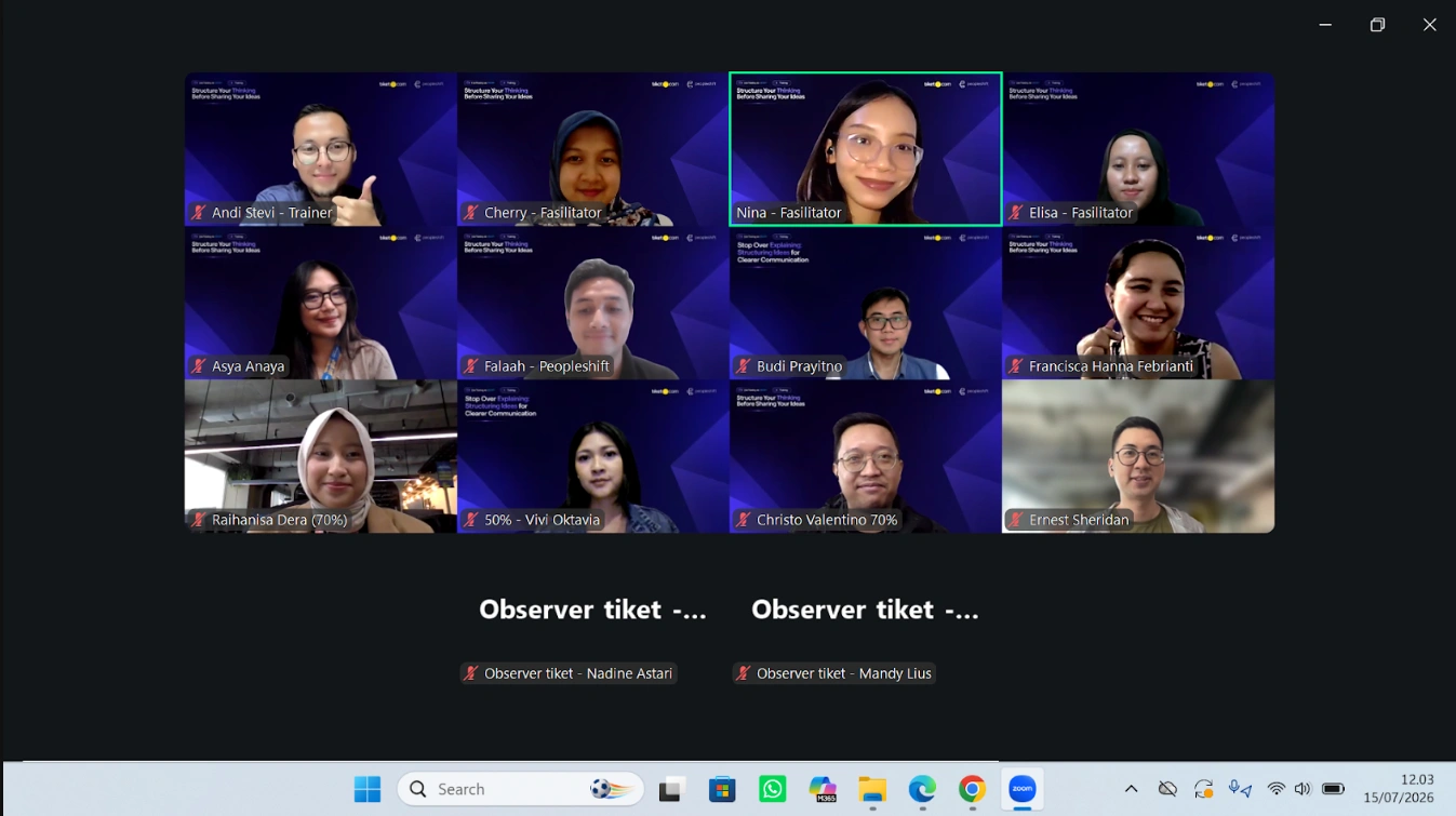 Tiket.com — Stop Over Explaining: Structuring Ideas for Clearer Communication